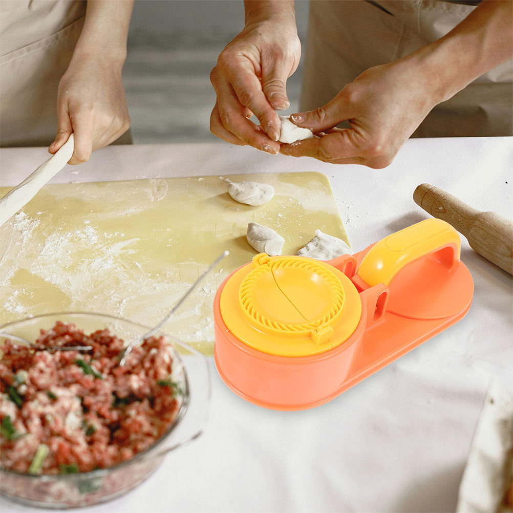 Dumpling Press Set - Molde para hacer masa de empanadillas,