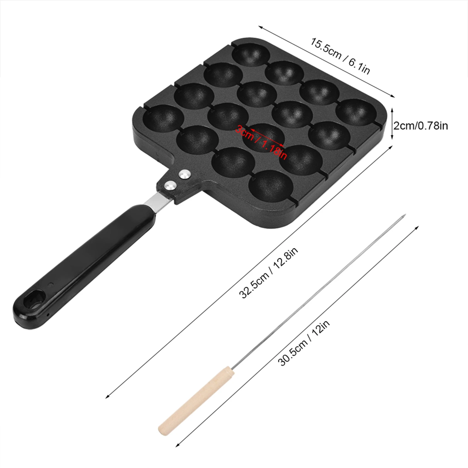 Sartén para hacer takoyaki con - Takoyaki Grill Plate reseña y precio