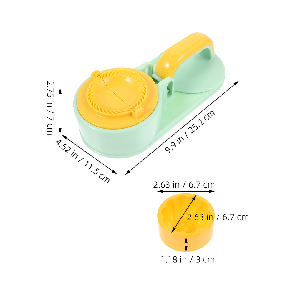 Molde para hacer masa de empan - Dumpling Press Set reseña y precio