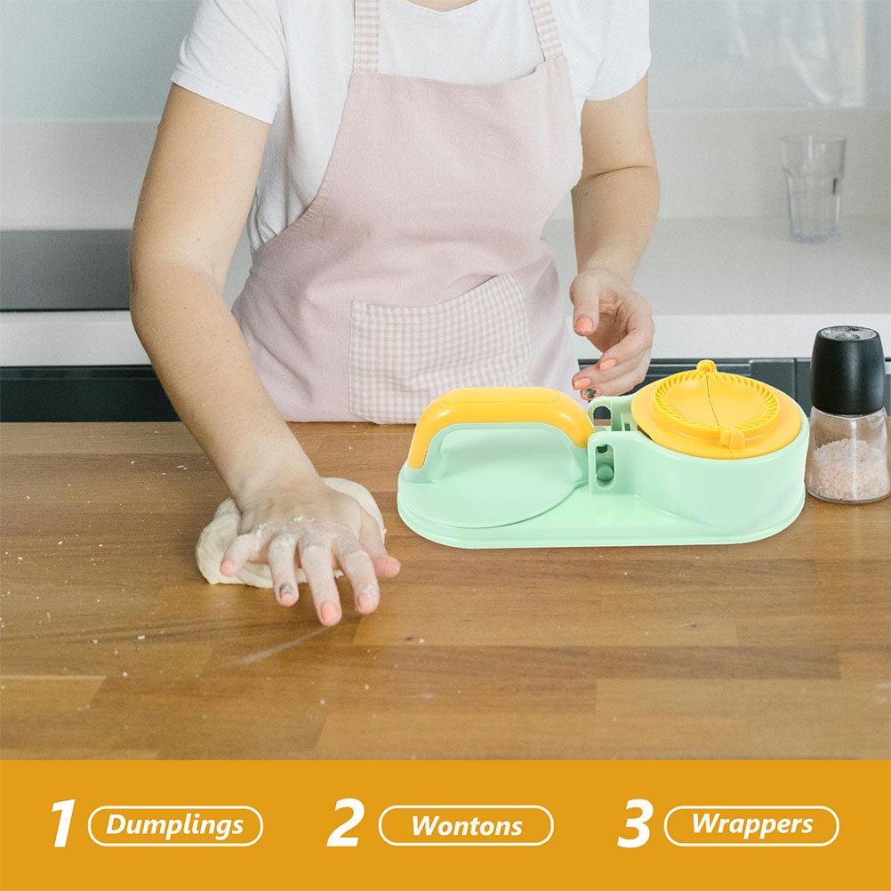 Molde para hacer masa de empan - Dumpling Press Set reseña y precio