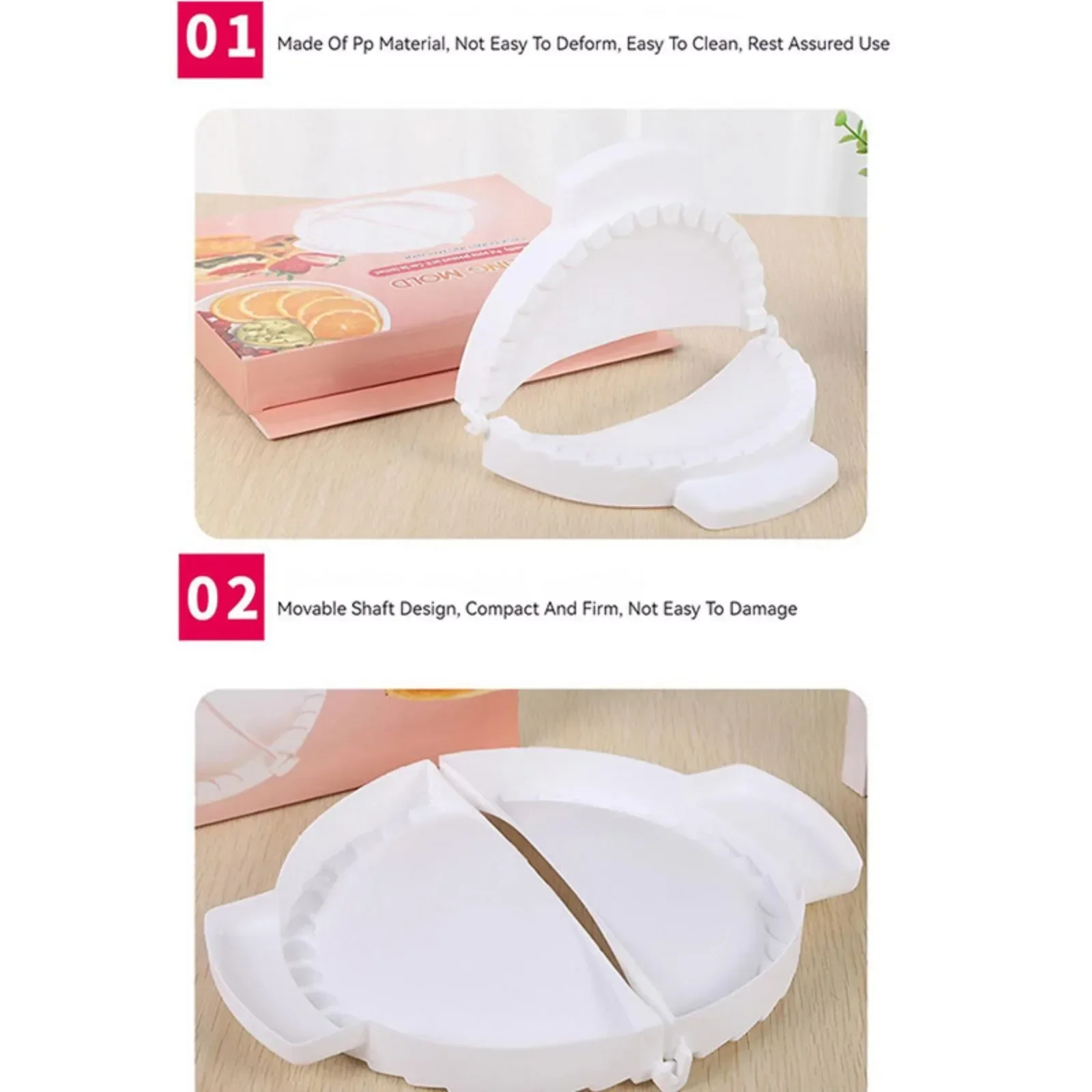 Molde para dumplings DIY, pren - Dumpling Press Set reseña y precio