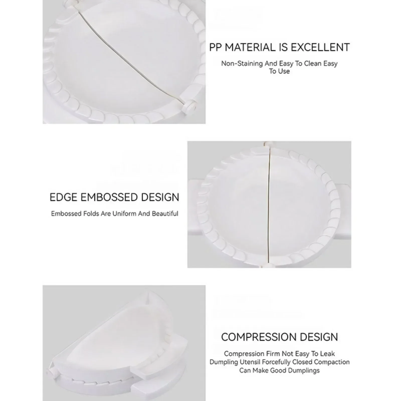 Molde para dumplings DIY, pren - Dumpling Press Set reseña y precio