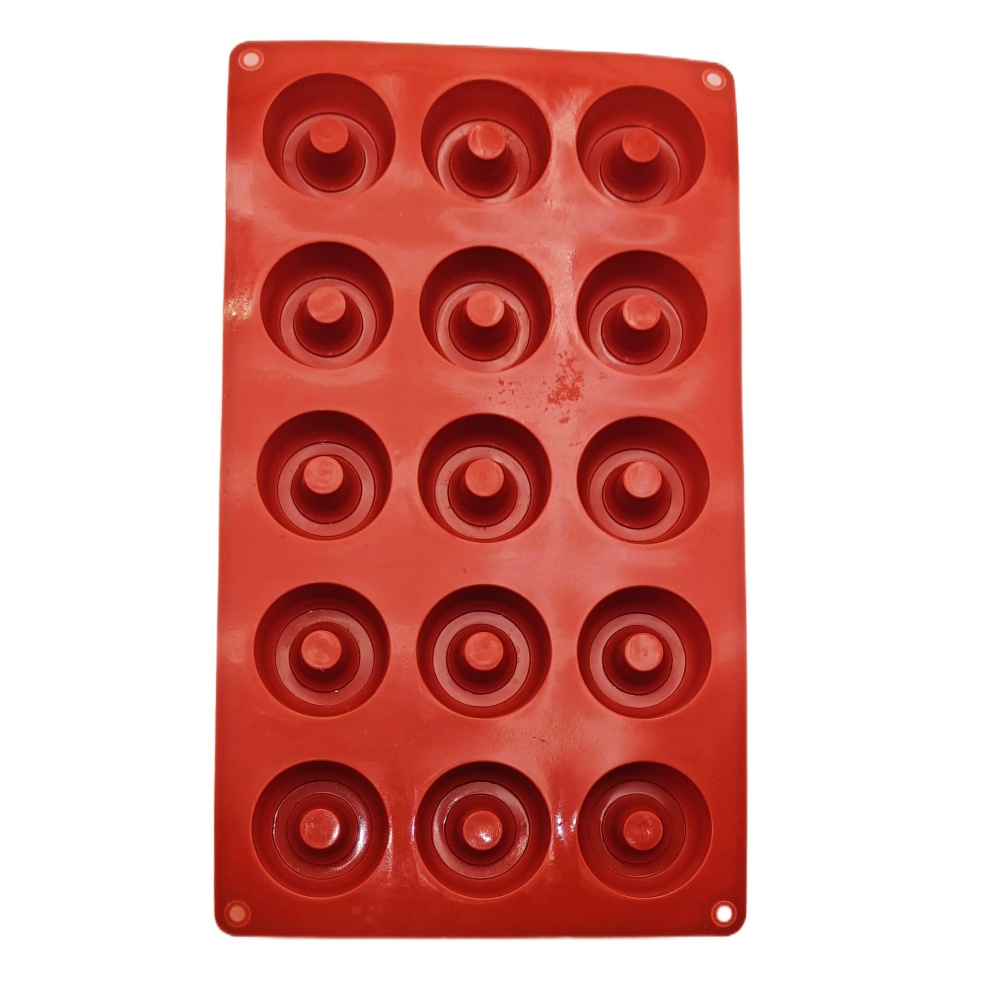 Molde de Silicona para Pastel  - Donut Mold Silicone reseña y precio