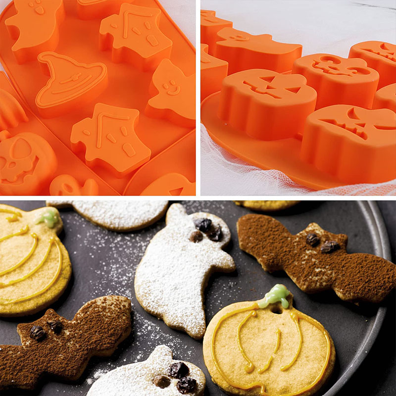 Halloween Moldes Antiadherente - Donut Mold Silicone reseña y precio